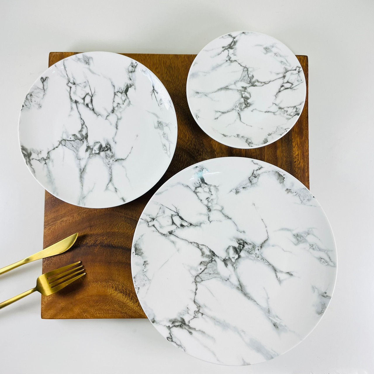 大理石紋盤/創意陶瓷西餐盤 居家餐廚擺設 質感裝飾/(10吋、8吋、6吋) | 第一張展示圖