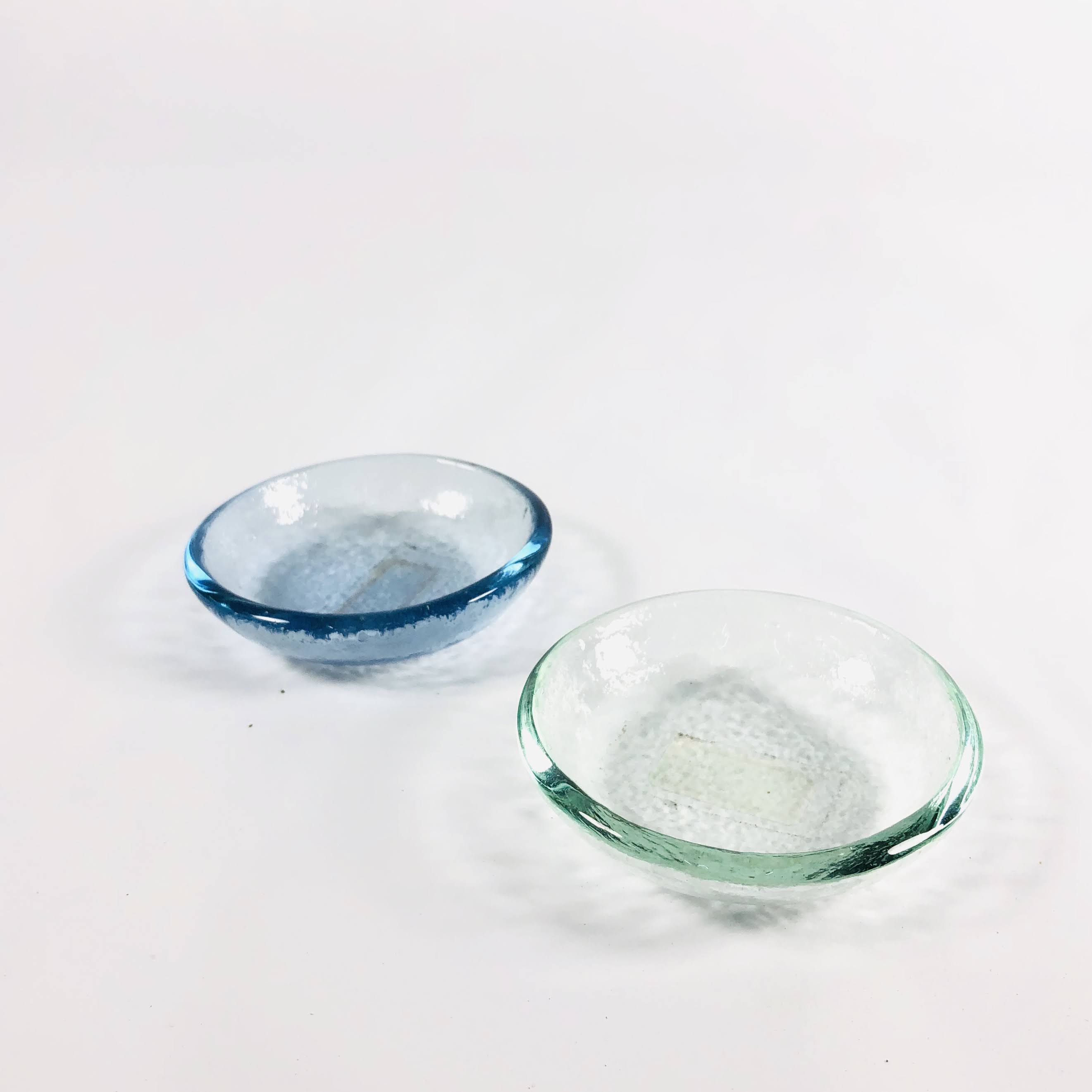 玻璃圓形醬料碟 醬油碟 （兩色）(小) | 第一張展示圖
