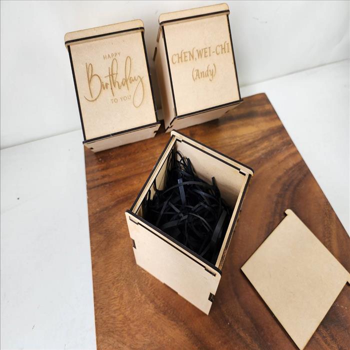 玻璃杯雕刻  威士忌酒杯 雙入禮盒 可刻名字 LOGO 附禮盒紙袋 木質賀卡 | 展示圖