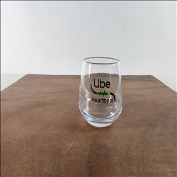 玻璃杯印刷 釉燒彩色 細緻橢圓烈酒杯 95ml 可印刷圖案Logo 圖案耐洗不掉 少量可做 | 展示圖