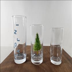 玻璃杯印刷 釉燒彩色 鹿特丹長飲杯360ml 可印刷圖案Logo 圖案耐洗不掉 少量可做 | 展示圖