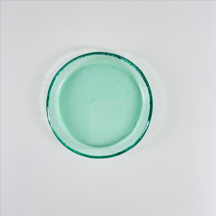 玻璃圓形醬料碟 醬油碟/小菜淺盤/弧邊盤 （四色)  可雷射雕刻LOGO | 第二張展示圖