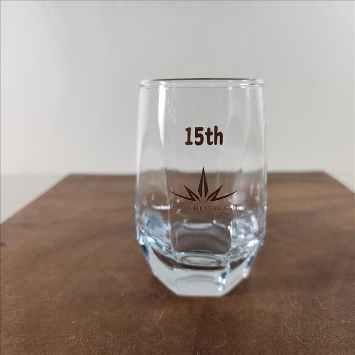 玻璃杯印刷 釉燒彩色 細緻里加威杯-215&310ml 可印刷圖案Logo 圖案耐洗不掉 少量可做 | 第二張展示圖