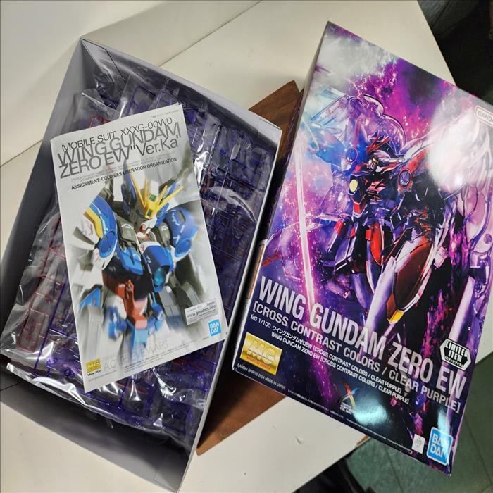 限量版模型 日版正品   MG 1/100 飛翼鋼彈零式EW 24小時發貨  | 第二張展示圖
