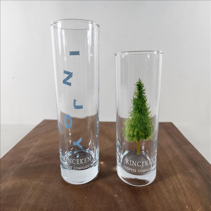 玻璃杯印刷 釉燒彩色 鹿特丹長飲杯360ml 可印刷圖案Logo 圖案耐洗不掉 少量可做 | 第二張展示圖