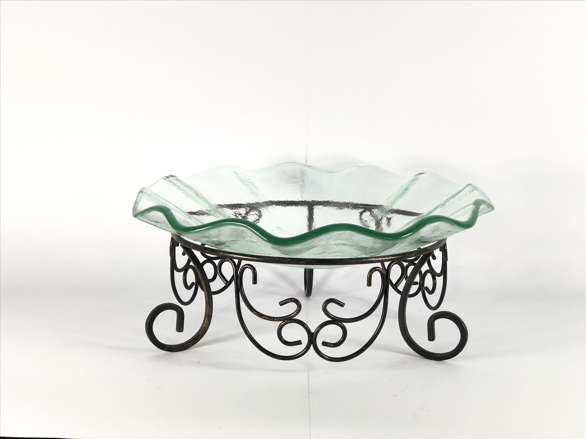 窯燒玻璃盤/圓型深缽【波浪】 | 第二張展示圖