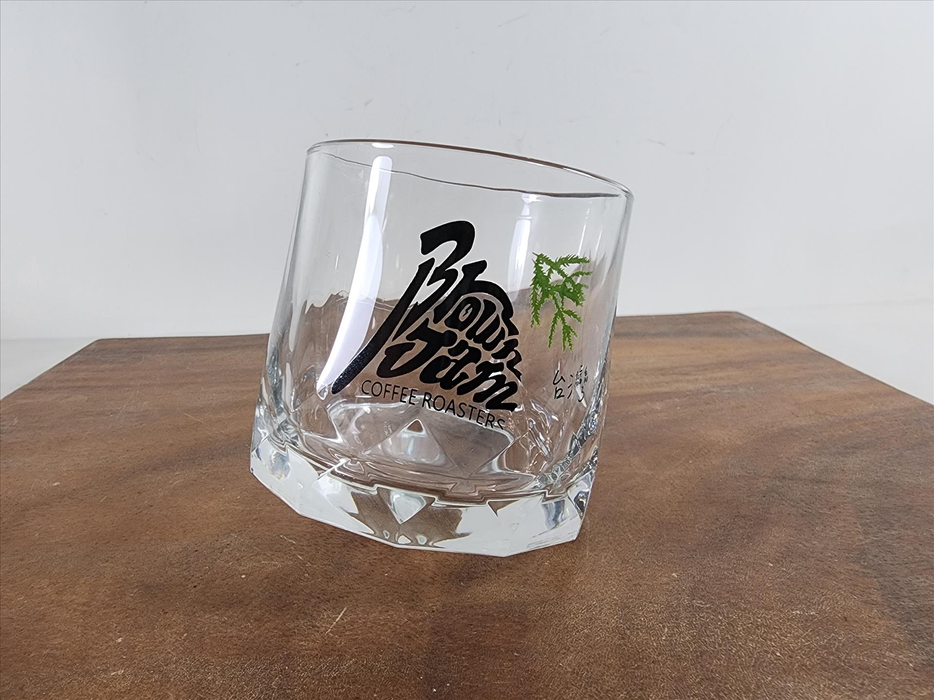 玻璃杯印刷 釉燒彩色 旋轉威杯 不倒翁杯-305ml 可客製印刷圖案Logo 圖案耐洗不掉 | 第二張展示圖