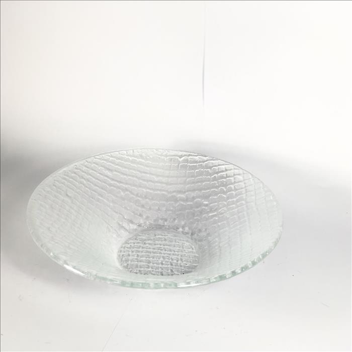 窯燒玻璃盤/圓型淺缽【格紋】 | 第三張展示圖