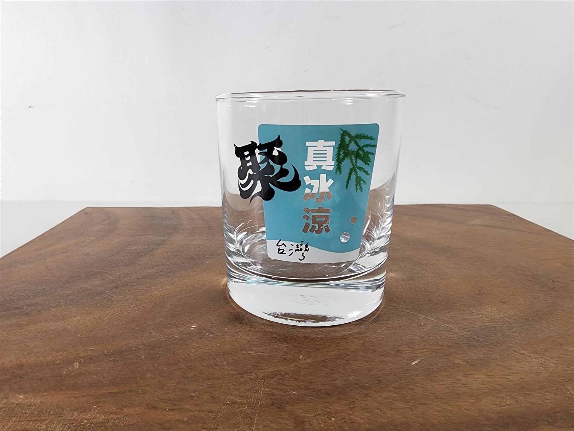玻璃杯印刷 釉燒彩色玻璃杯 傳統直身杯-300ml 可客製印刷圖案LOGO 圖案耐洗不掉 | 第三張展示圖