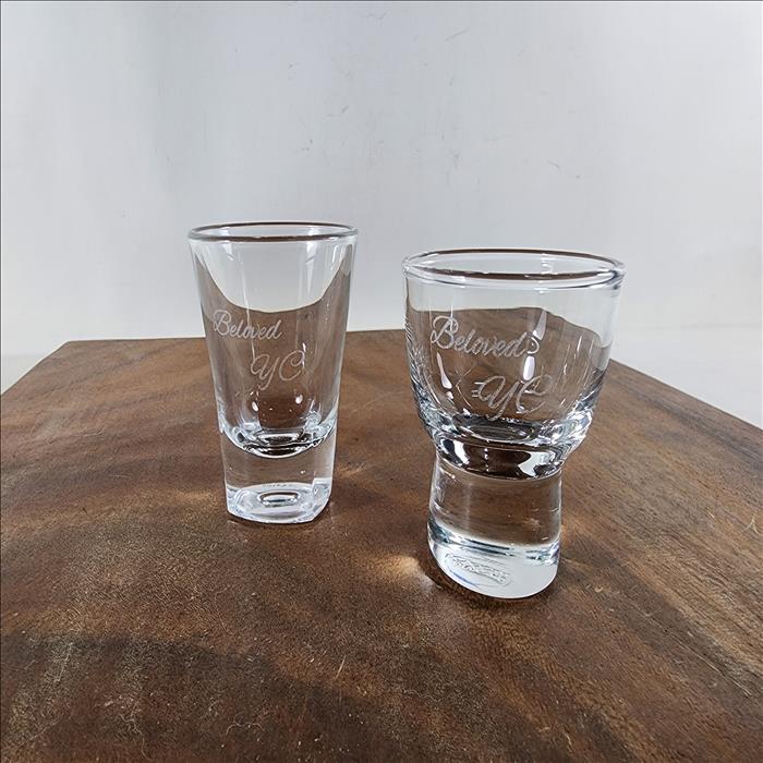 玻璃杯雕刻 基本三款烈酒杯 清酒杯 35~60ml 可刻名字 LOGO | 第四張展示圖