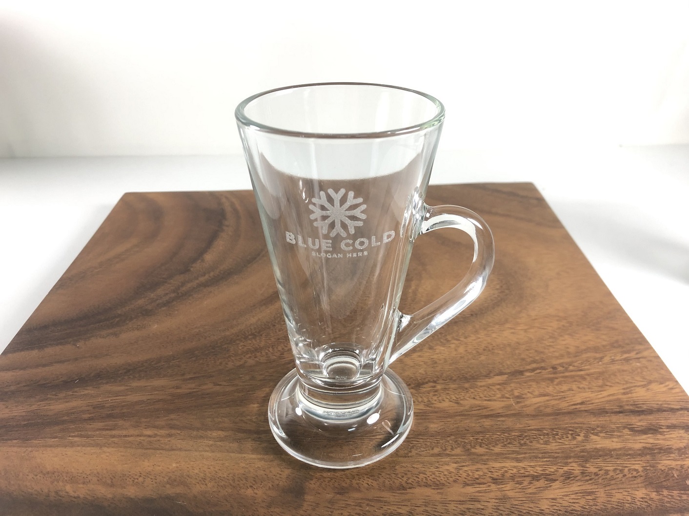 玻璃杯雕刻 | 咖啡杯 馬克杯 拿鐵杯 愛爾蘭杯 | 雕刻Logo 文字  | 第四張展示圖