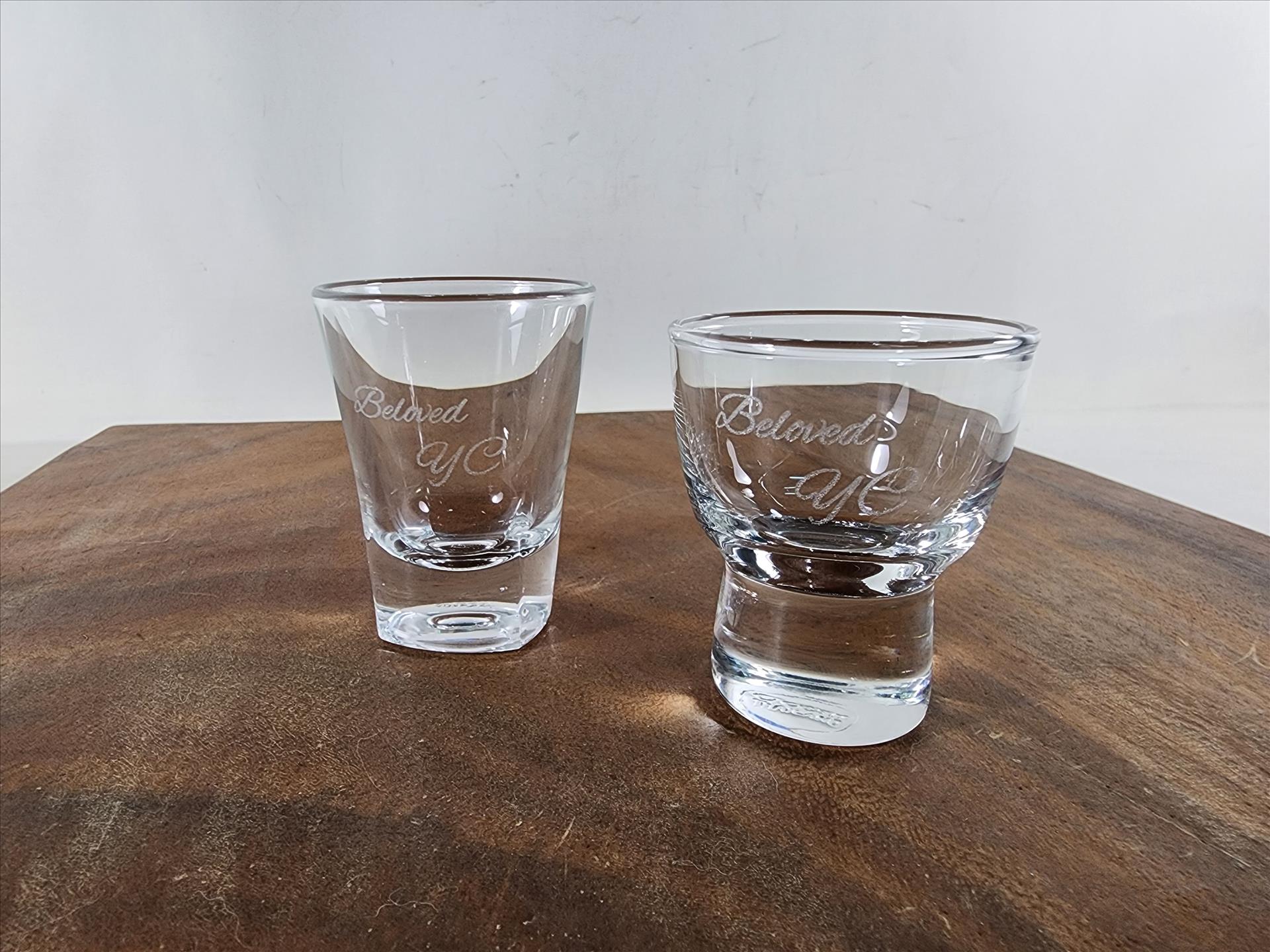玻璃杯雕刻 基本三款烈酒杯 清酒杯 35~60ml 可刻名字 LOGO | 第四張展示圖