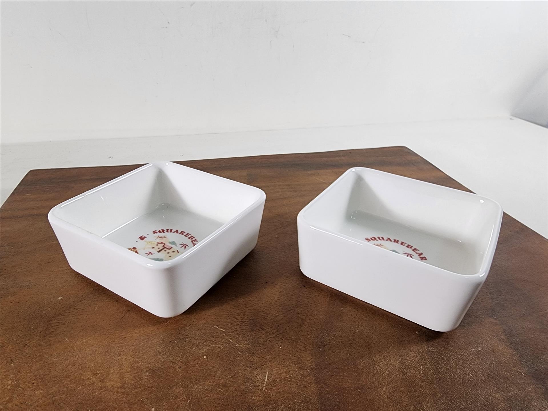純白正方醬料碟 點心碟 醬料碟 可客製化印刷 釉上彩 | 第六張展示圖