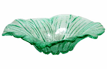 窯燒玻璃盤/圓型深缽【 綻放】 | 第一張展示圖