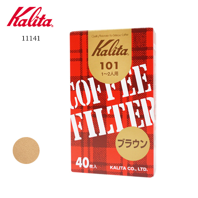 Kalita 無漂白咖啡濾紙 #101#102#103 40枚入/盒 | 第一張展示圖