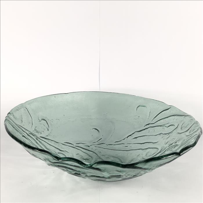 窯燒玻璃盤/圓型深缽【絢麗】 | 展示圖