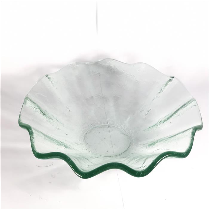窯燒玻璃盤/圓型深缽【波浪】 | 展示圖