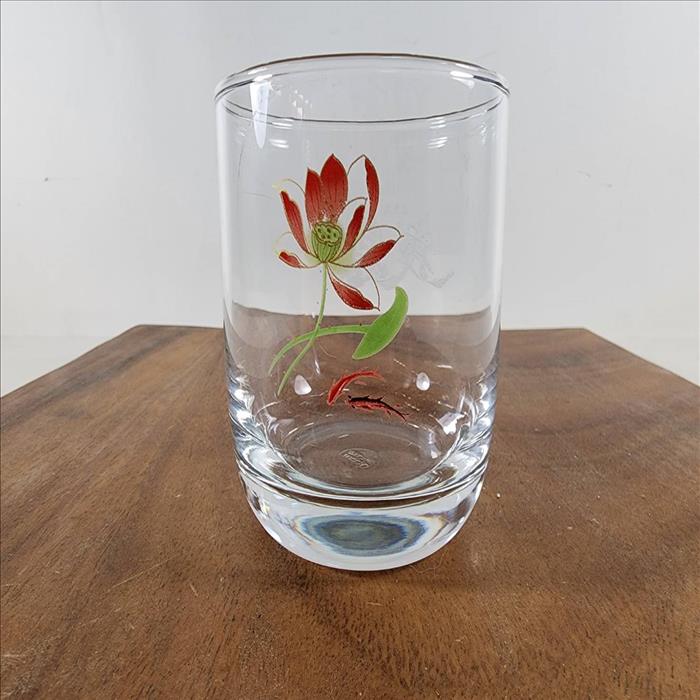 玻璃杯印刷 釉燒彩色玻璃杯 圓底威士忌杯-325ml 可客製印刷圖案LOGO 圖案耐洗不掉 | 展示圖