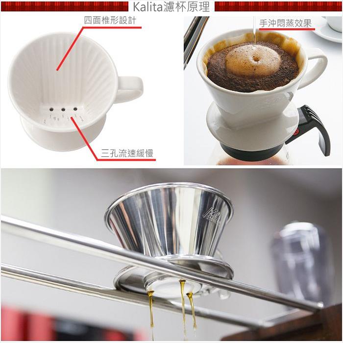 KALITA 102系列傳統陶製三孔濾杯 | 展示圖